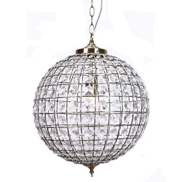 Crystal Ball Chandelier Hire