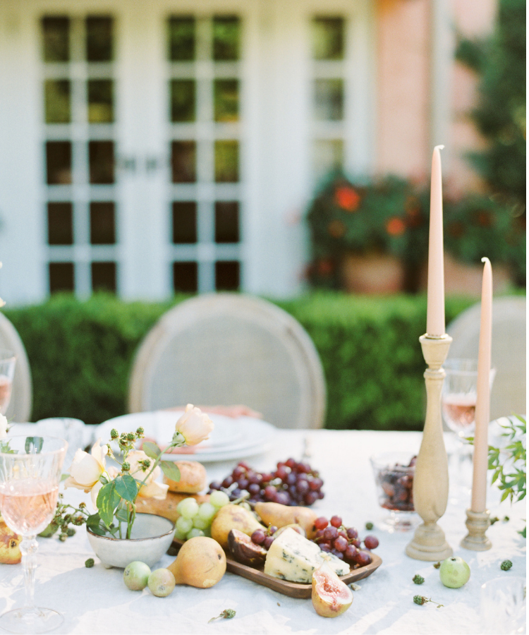 linen and candle hire