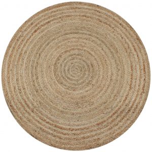 Natural Seagrass Round Rug Hire